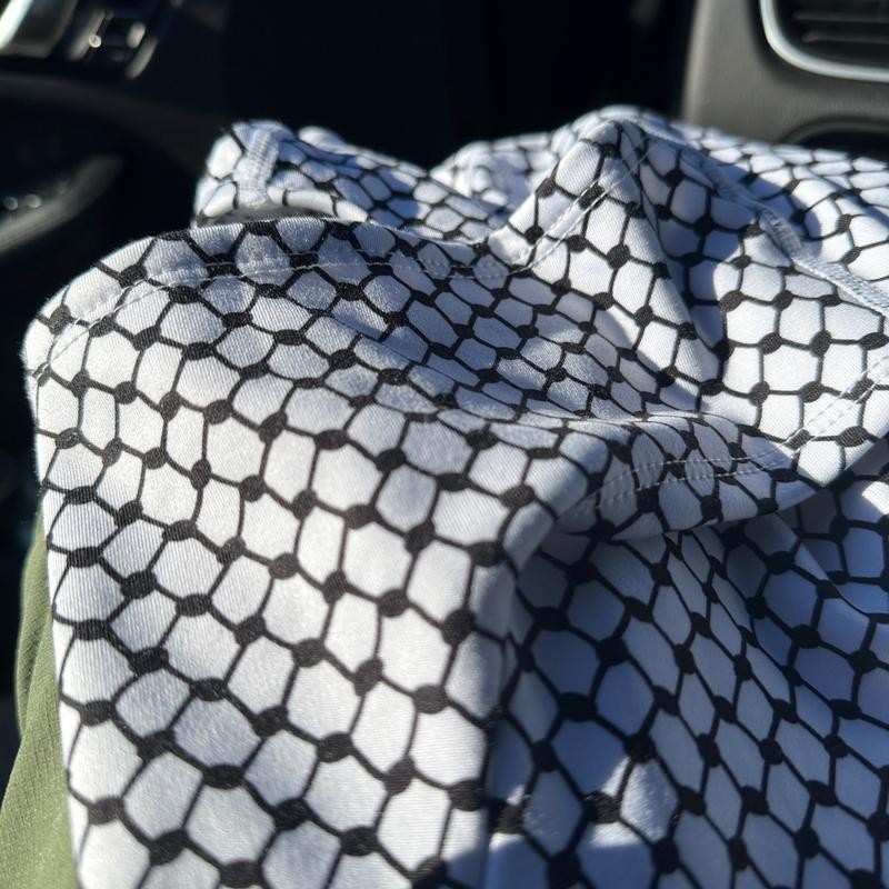 Keffiyeh Balaclava - Colour: Pink