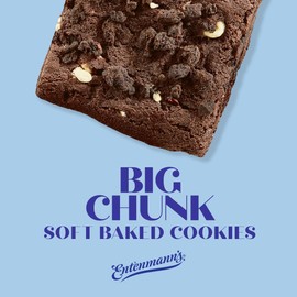 Entenmann's Big Chunk Mint Chocolate Soft Baked Cookies, 8 individual packs, (1.08 oz each), Cookies, 8.6 oz Bag