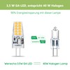 Wenscha G4 LED Warmweiss, 10er 3.5W Birne, G4 12V LED