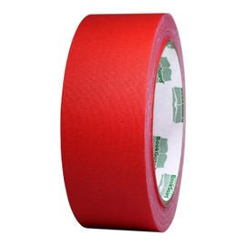 BookGuard 1-1/2 Inch Vinyl-Coated Cotton Cloth Bookbinding Repair Tape, 15 Yard Roll, Red