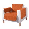Erwin Müller Armchair and Sofa Protector Suede Look Terracotta Size