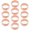 EMSea 10 Pieces 18mm Copper Compression Sleeves for 18mm Pipes
