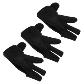 TOVINANNA 3pcs Insulated Heat Resistant Gloves for Women Hair Styling Thermal Mitts Fingers Design Heat Protection Hair Curling Mitts