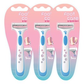 Dorco 도루코 풋케어 발 각질제거 면도기 1p X 3개 Dorco Foot Care Callus Removal Razor 1p X 3pcs