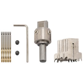 Moqqeu 13 Pcs Ring Drill Bit Set, Wood Ring Drill Bit Wooden Ring Maker Steel Wood Bead Drill Bit for DIY Rings Making Jewelry