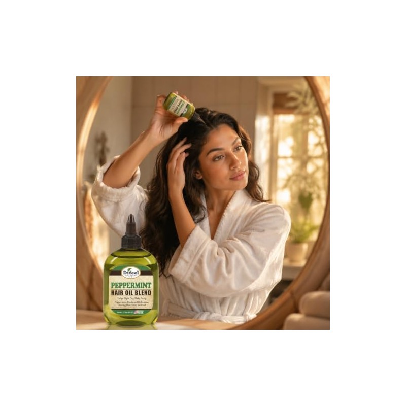 Difeel Aceite de cabello natural de primera calidad, aceite de