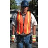 MCR Safety V211R Polyester Mesh General Purpose Safety Vest with