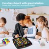 Intellectual Chess Board Rainbow Ball, Ball Removal Chess Board, Rainbow