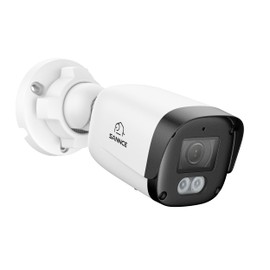 SANNCE 5MP CCTV Security POE Camera with Human/Vehicle Detection, Two-Way Audio, 100ft Night Vision, IP67 Weatherproof, Outdoor Surveillance 24/7 Recording, Smart AI Motion Detection 2.0
