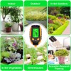 Soil Moisture Meter, 4 in 1 Soil PH Meter, LCD