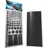 LightDims Original Strength Light Dimmer LED Covers (2 Sheets) Shapes