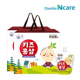 Cheonho Ncare [Onsale] Cheonsimbom Kids Red Ginseng 30 packs 2 boxes / Children's Red Ginseng / 천호엔케어 [온세일]천심봄 키즈홍삼 30팩 2박스 /어린이홍삼