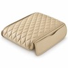 PU Leather Car Armrest Pad for Center Console – Quilted