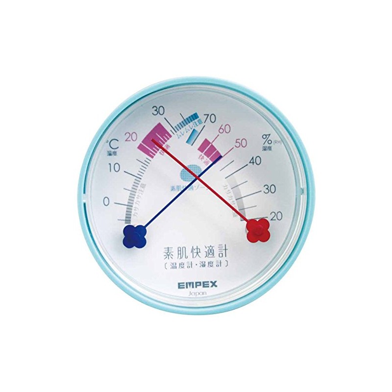 enpekkusu Weather Meter, Temperature and Humidity Meter, Skin, Comfortable place