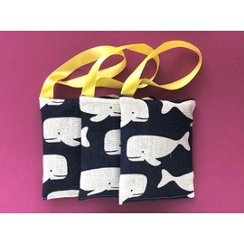 3X Lavendelkissen Miniblings Handarbeit Mottenschutz Anti Motten Wal Walfisch Ozean