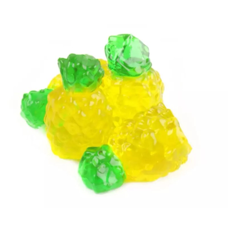 Enjoy 3D Pineapple Flavored Gummy 11.3oz Bag 40ct Individually Wrapped