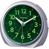 RHYTHM 8RE66SR19 Rhythm Alarm Clock, Analog Look, Night, Light, Automatic,
