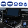 Thor-Ind 5pcs Center Console AC Air Conditioning Radio Audio Function