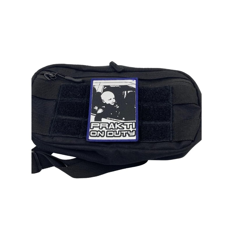 Polizeimemesshop Prakti On Duty Textile Patch – Fun Patch –