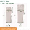 aningkimi UPF 50+ Sun Protection Arm Sleeves, White, Elastic Waistband,
