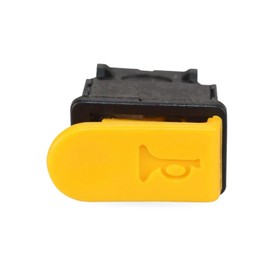 Krovat Steering Wheel Switch Honda DIO Dio Live Parts Replacement AF27 AF28 AF34 AF35 Compatible Horn Yellow