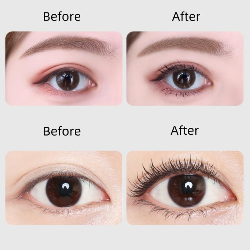 Tower Brush Waterproof Mascara for Fine Short Lash, Long-Lasting, No