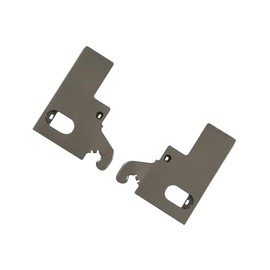 Compatible with Wr17X20164 Hinge Endcap Asm Dgy (2Pk) Fits Refrigerator PrWhSe09744