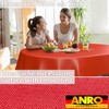 ANRO Oilcloth Tablecloth, Washable, Oilcloth, Garden Tablecloth, Outdoor, Indoor, Oval,