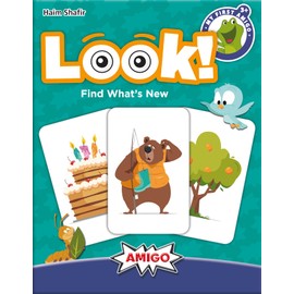 AMIGO Games My First Card Game: Look! - Spot The Differences Fun for Kids Ages 4+