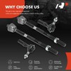 A-Premium Set of 4, Front Inner Outer Tie Rod End