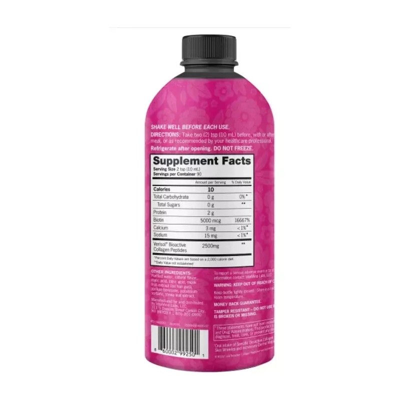 Zena Liquid Collagen + Biotin, 30 fl oz