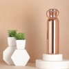 Pure Copper Water Bottle with Handle, 600 Ml, UNLINED, UNCOATED