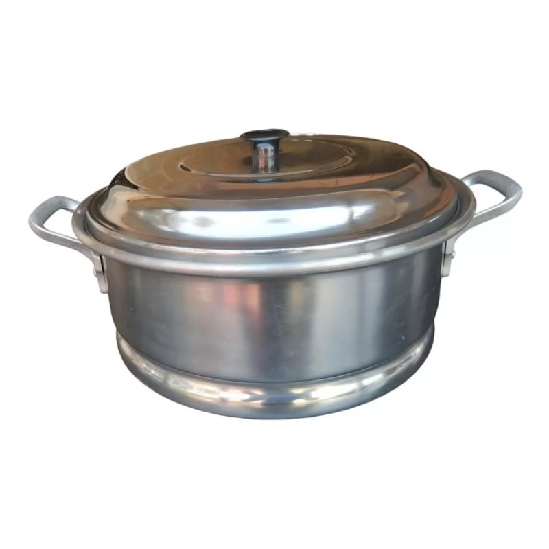 Alumexsan Arrocera De Aluminio De 3.5 Litros, 26cm De Diametro