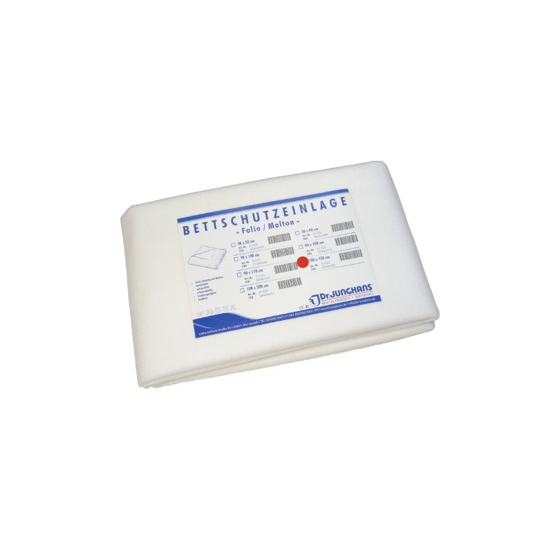 Dr. Junghans Medical Mattress/Moisture Protection Bed Protector Insert, Foil/Molleton