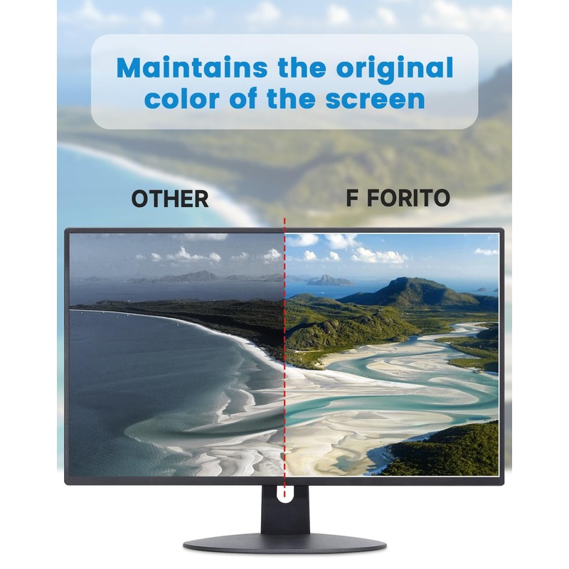 F FORITO 2-Pack 24 inch Anti Glare Matte Computer Screen
