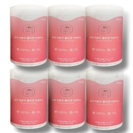 Anguk Healthy Health Low Molecular Collagen Bifidus 60 Poes 6 / 안국건강 저분자콜라겐 비피더스 60포 6개