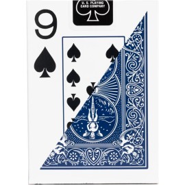 Bicycle NEW - BICYCLE - JUMBO PINOCHLE Plastic Coated Playing Cards - BLUE