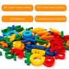 115 PCS Magnetic Letters and Numbers for Children Magnetic Alphabet
