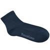 Yomandamor Women's Casual Socks, Thick, Combed Cotton, Black, 5 Pairs