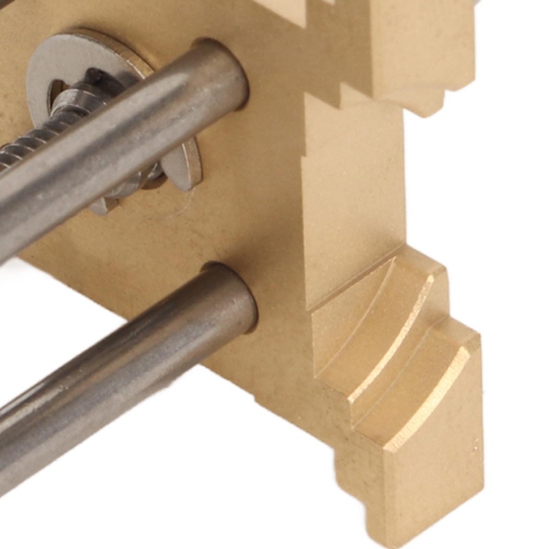 Watch Movement Holder Fixed Base Adjustable 4 Sided Watchmaker Clamp