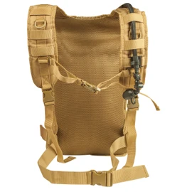 Seibertron Molle - Mochila táctica de hidratación, ideal para deportes al aire libre, correr, senderismo, campamento, ciclismo, motocicleta, apto para cámara de agua de 2L o 2.5L (no incluida), color caqui