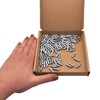 SKIR'CO (Pack of 100) Shelf Pins 4 x 16 mm