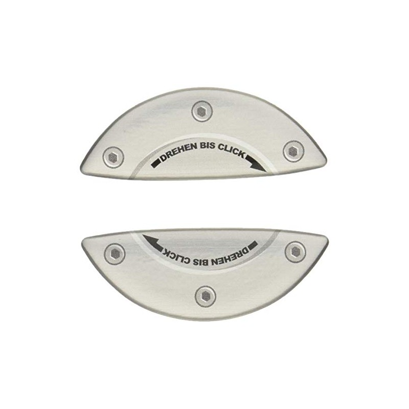 HASEPRO FEDS-A1 Fuel Cap Emblem [Design Selection] Lid Silver (A