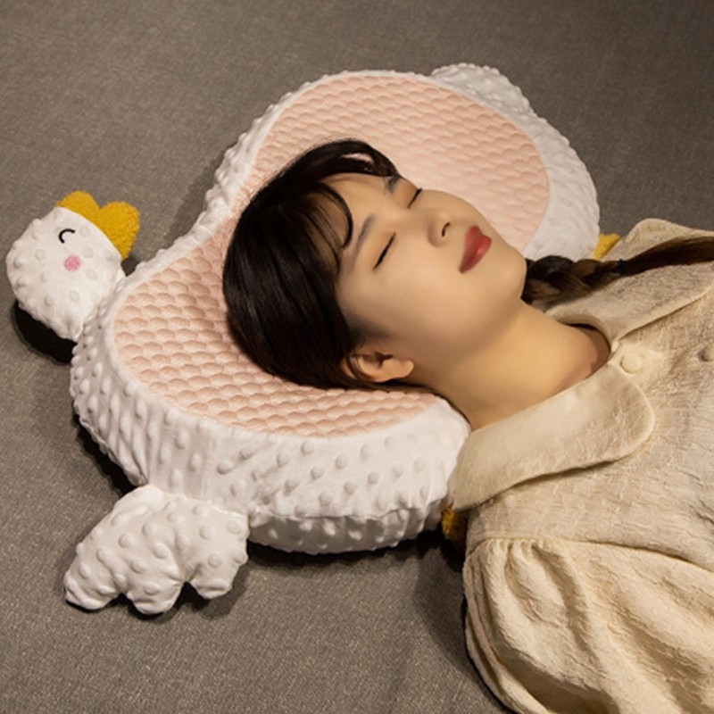 Cat Belly Pillow Memory Foam Slow Rebound Throw Pillow Goose