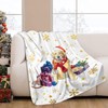 JOOCAR Christmas Golden Retriever Throw Blanket Funny Dog Blanket Winter