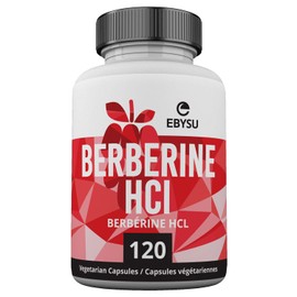 EBYSU EBYSU Berberine HCl - Glucose Metabolism Support Supplement C 120 Capsules