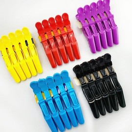 5-Piece Alligator Hair Clip Set for Bangs Blue Hair Clip 3ea