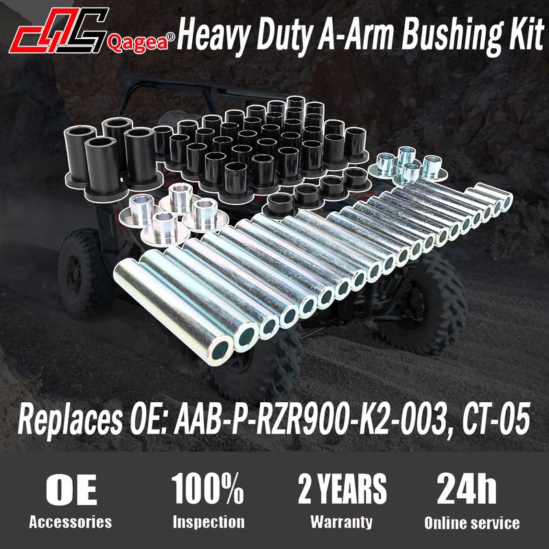 Heavy Duty A-Arm UHMW Control Arm Bushing Kit Replacement for