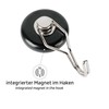Silwy® Magnetic Hook The One Including Metal Nano Gel Pad