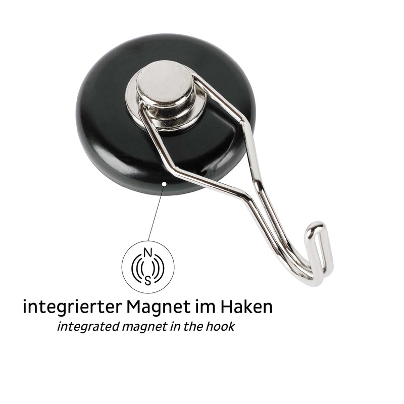 Silwy® Magnetic Hook The One Including Metal Nano Gel Pad